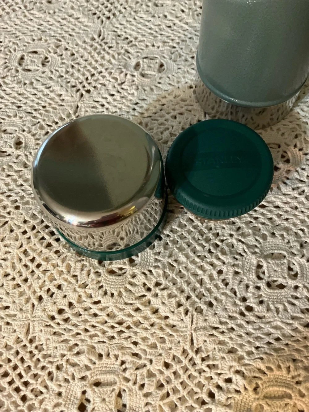 Stanley Stainless Steel 24oz Wide Mouth Thermos EN 12546-1. MINT - Picture 8 of 9